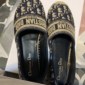 DIOR GRANVILLE ESPADRILLE - DARK BLUE DIOR